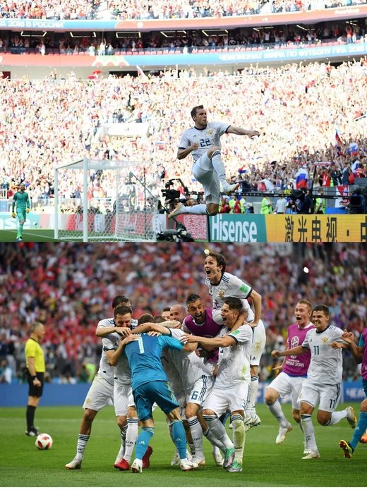 Click to enlarge russia spain world cup
