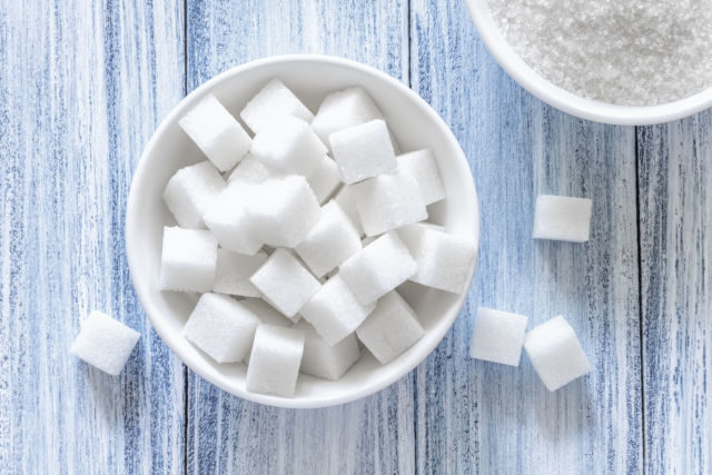 sugar cubes bowl