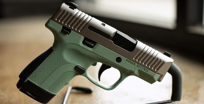 Click to enlarge firearm handgun