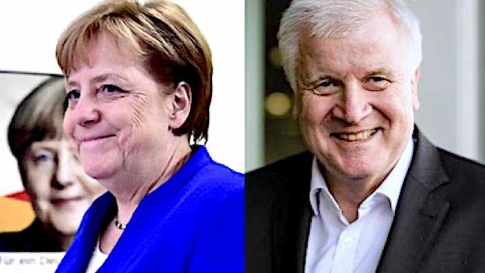 Click to enlarge Merk and Seehofer