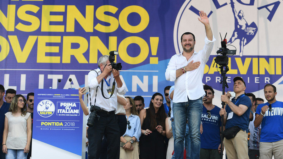 Click to enlarge Matteo Salvini