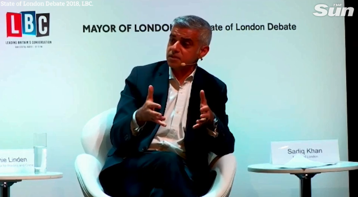 Sadiq Khan LBC debate