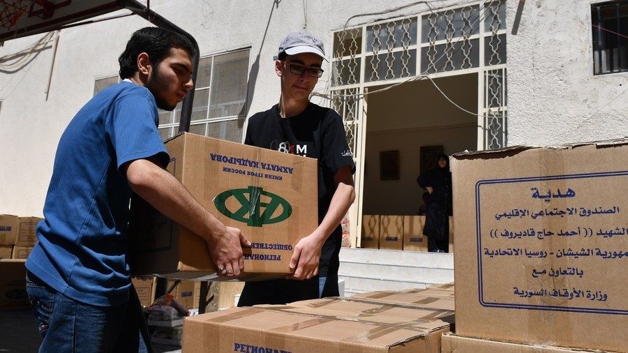 Akhmat Kadyrov Foundation humanitarian aid