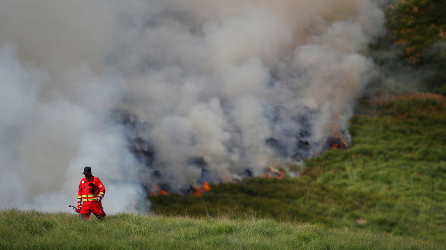fire arson moor