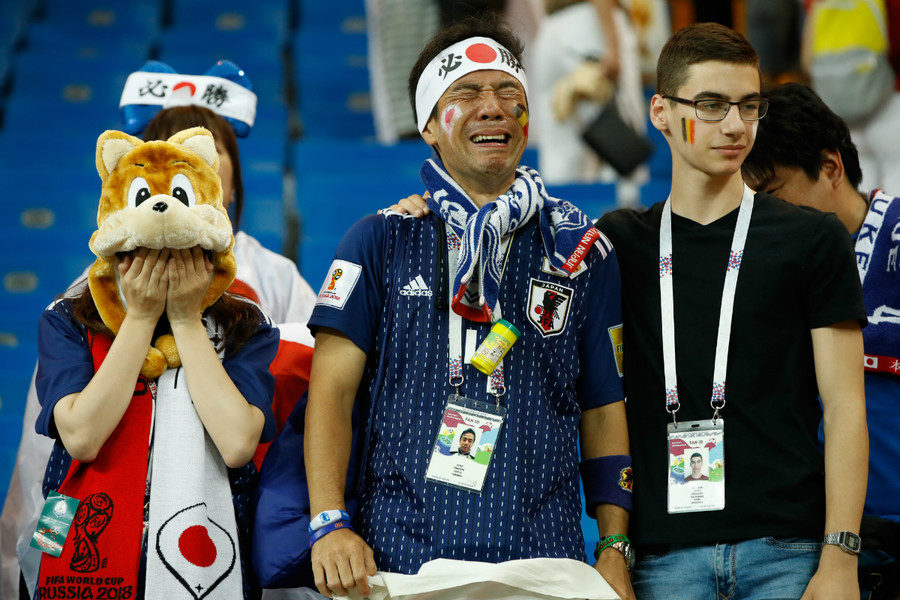 fan reaction Japan world cup loss