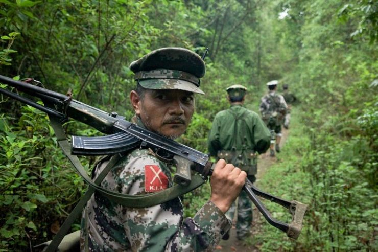 Click to enlarge western backed Militants Myanmar