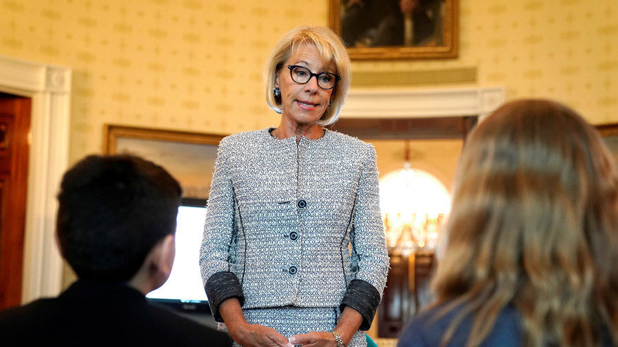Click to enlarge Betsy DeVos