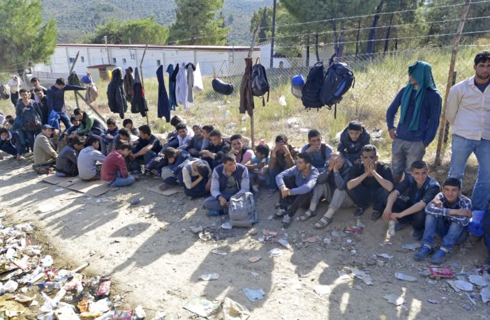 Migrants in Greece