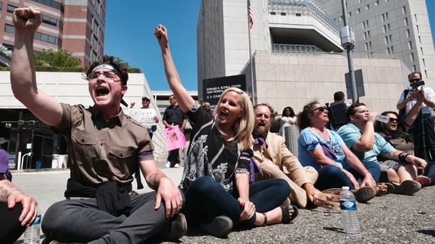 ICE protesters