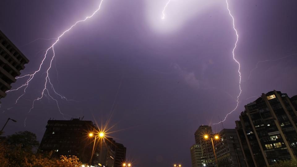 Higher particulate matter pollution and loss of vegetation is making urban areas more susceptible to lightning strikes.