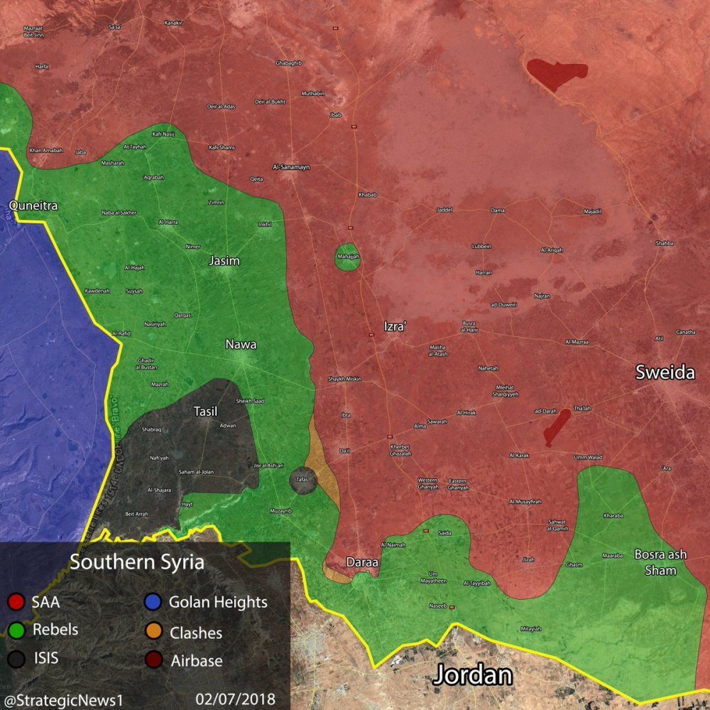 daraa map