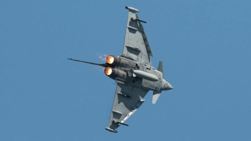 RAF Typhoon fighter jet