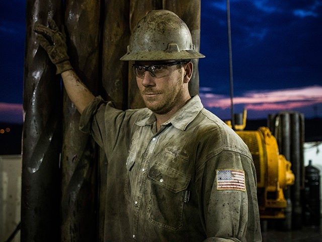 Oil worker driller