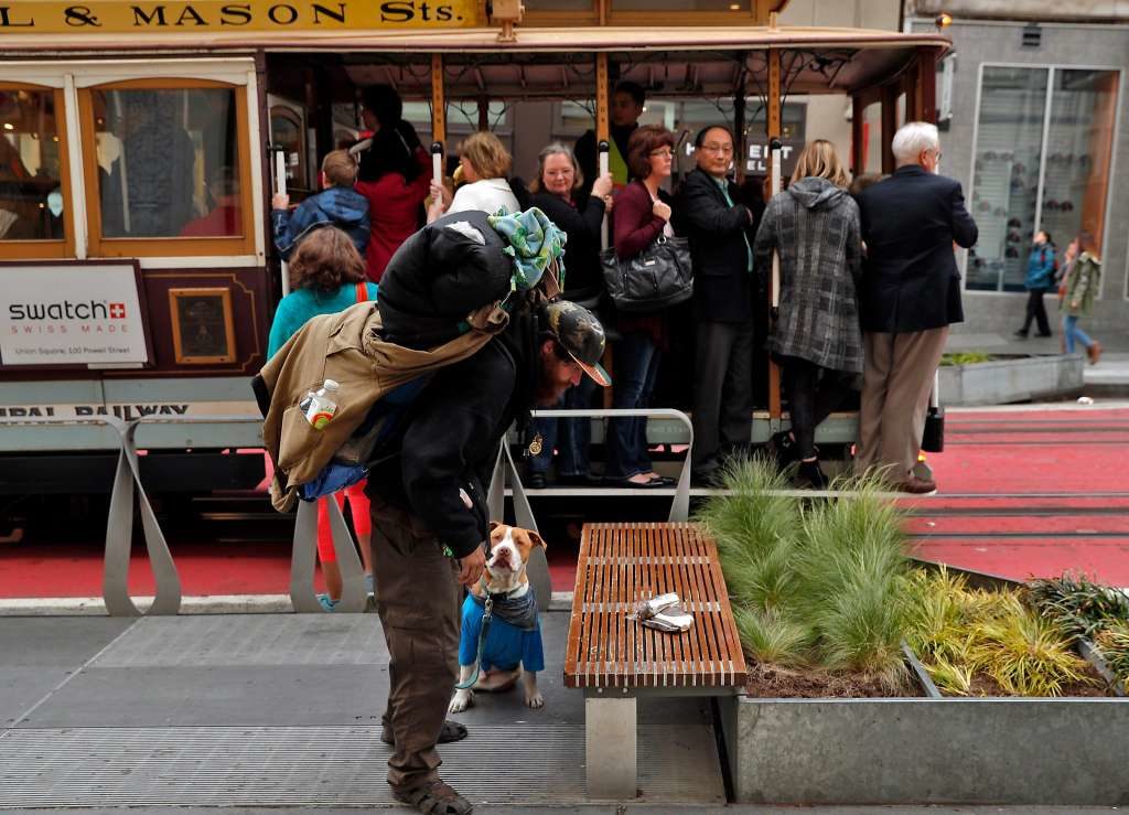 Click to enlarge San Francisco homeless guy