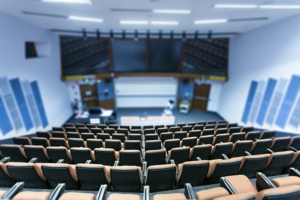 classroom auditorium