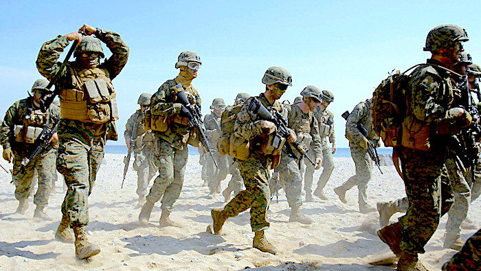US Marines Okinawa
