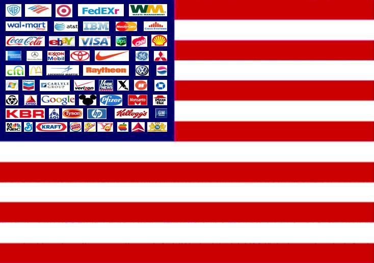 corporation US flag corporatacracy