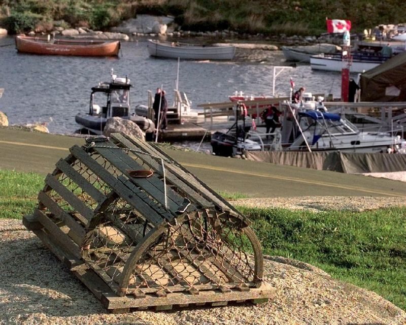 Nova Scotia fishing village