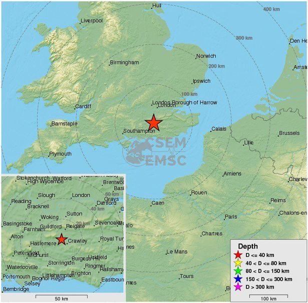 surrey quake july 2018