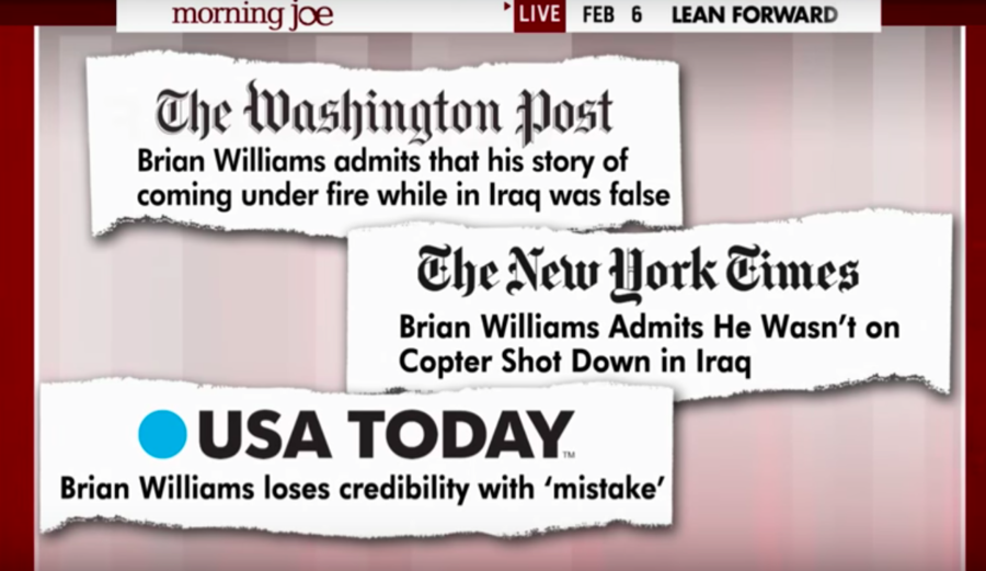 Click to enlarge brian williams lie shot down