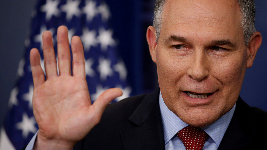 Click to enlarge Scott Pruitt