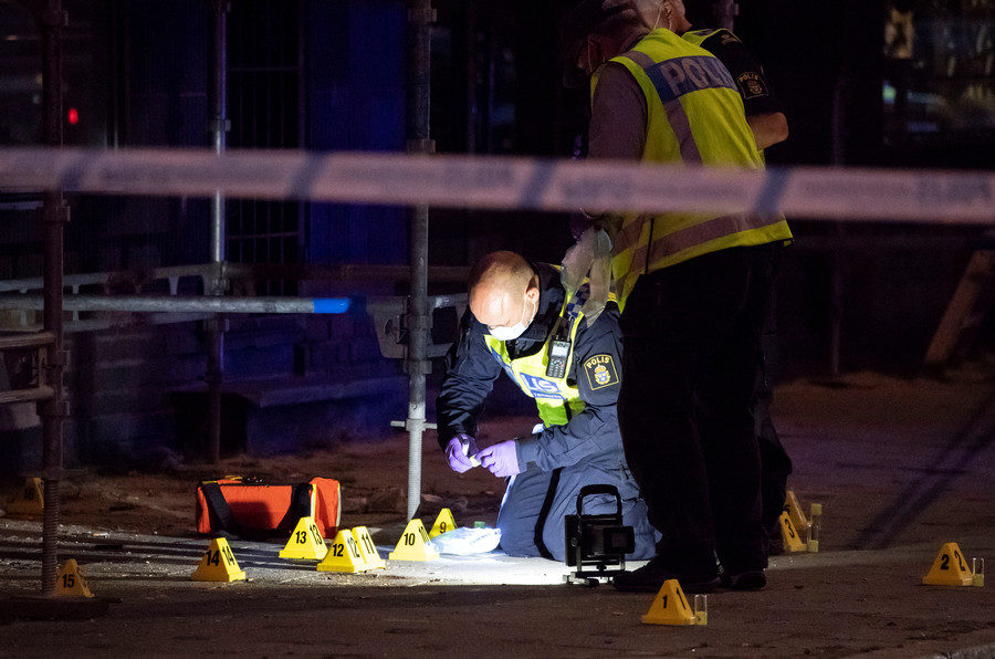 Malmo Sweden gang shooting
