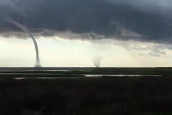 Click to enlarge waterspouts