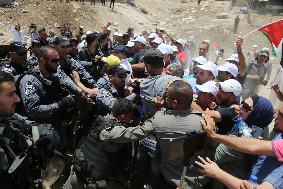 West Bank Israel home demolition