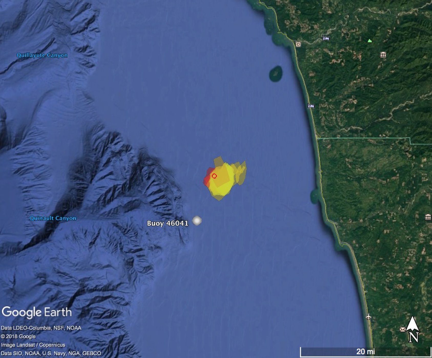 Meteorite fragments of the coast of WA