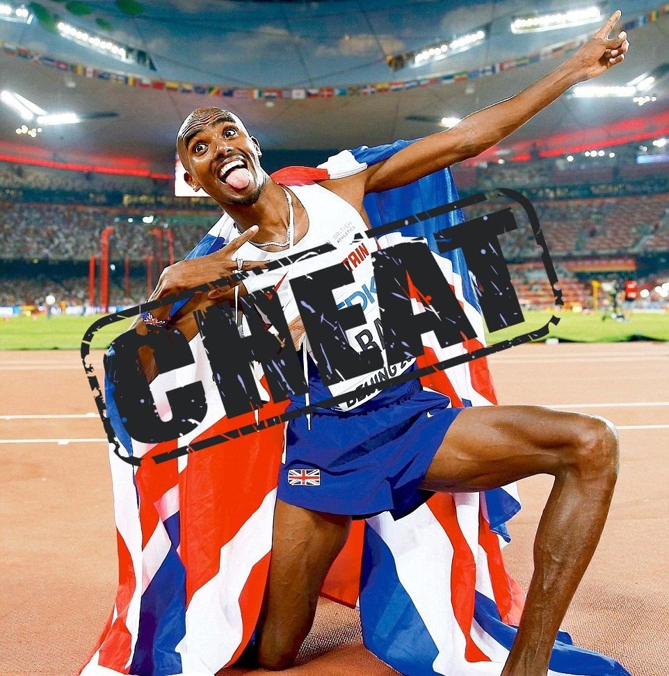 mo farah drugs cheat