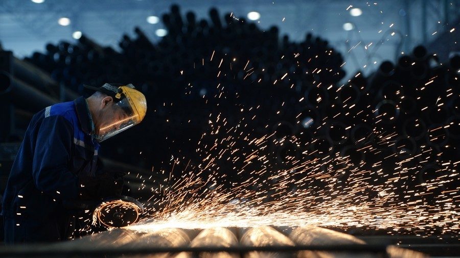 Click to enlarge steel plant
