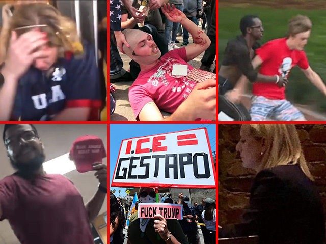 Click to enlarge Trump supporters harassement