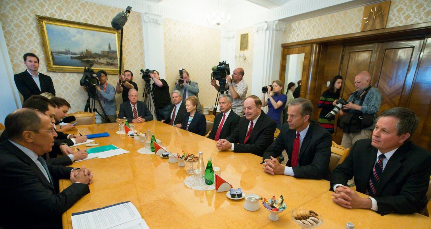 Lavrov Shelby US diplomats meeting