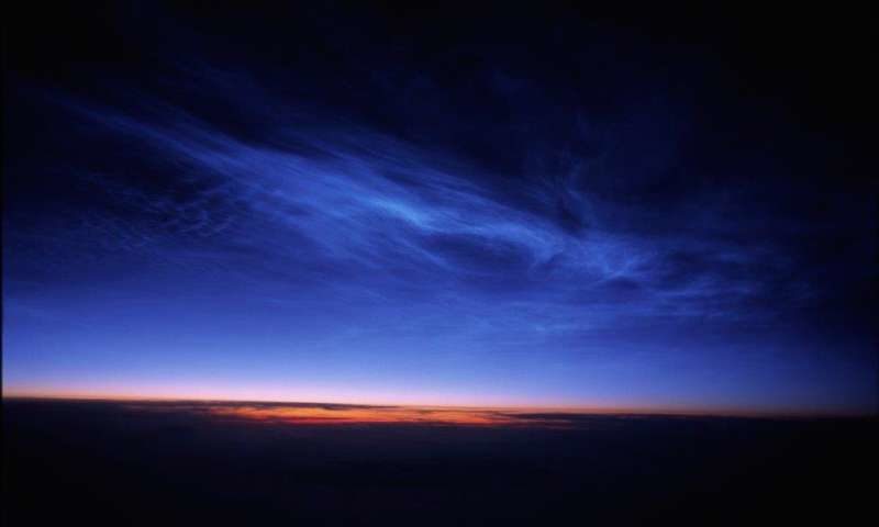 noctilucent clouds