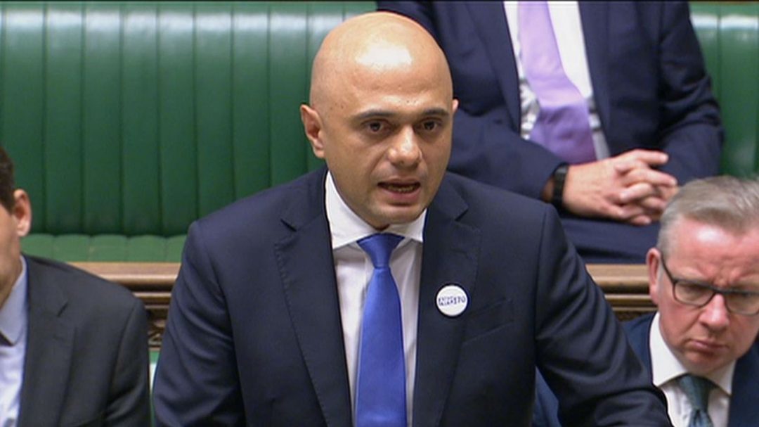 Click to enlarge Sajid Javid