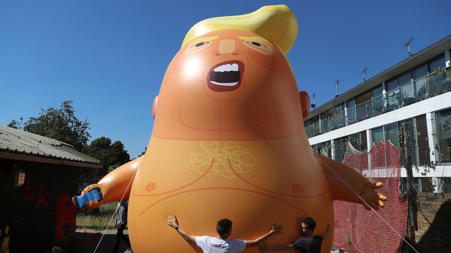 trump blimp
