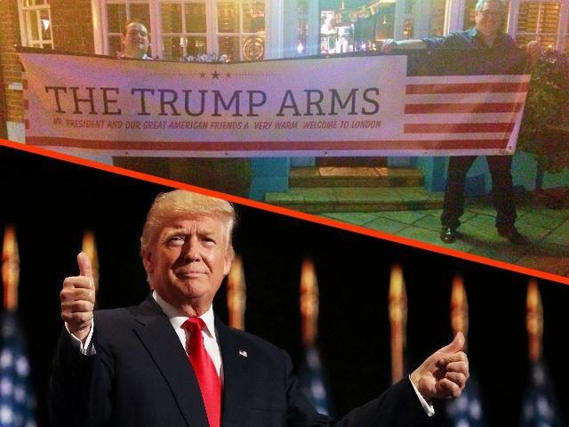 Trump pub London