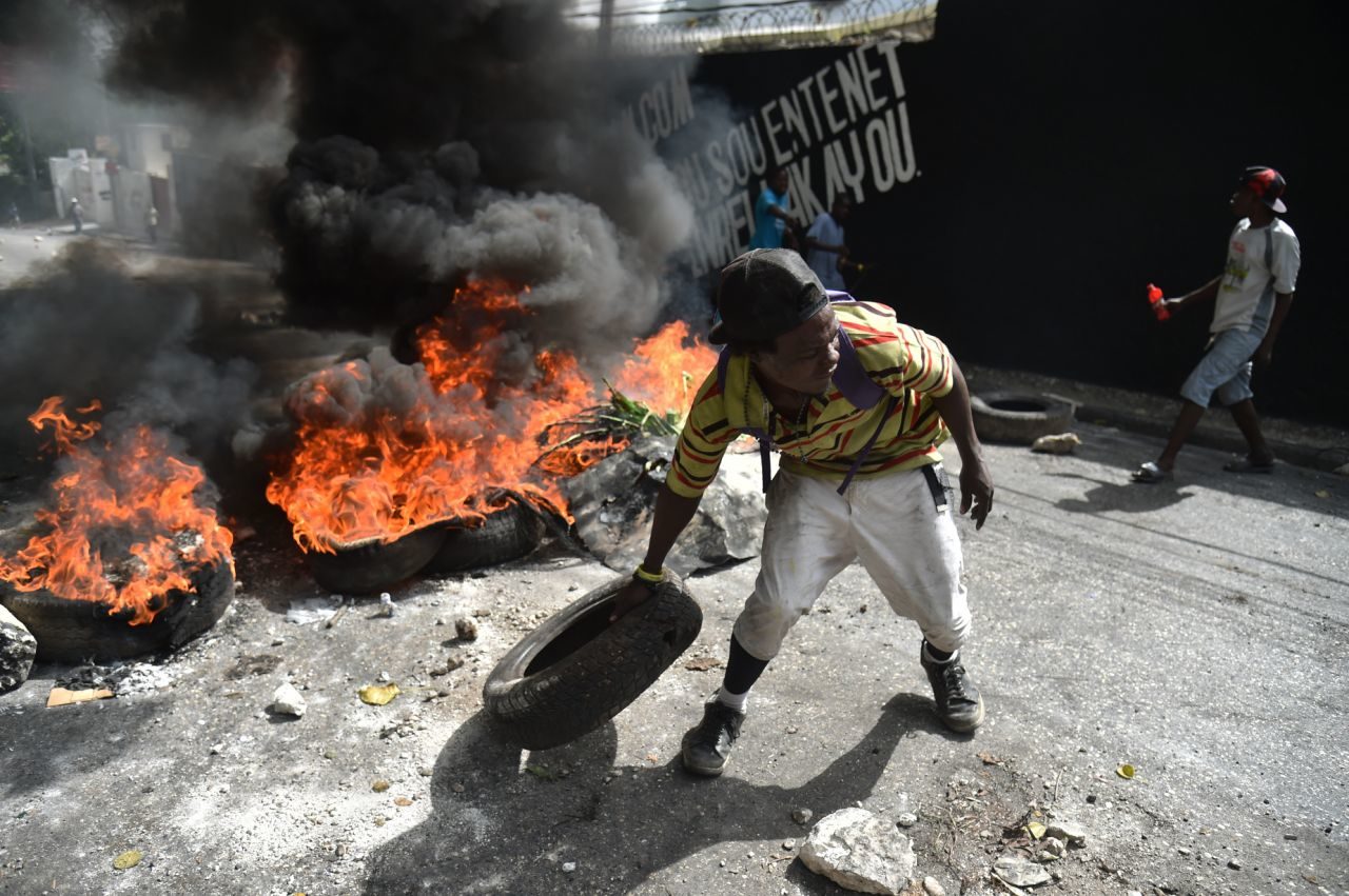 fuel riot Haiti