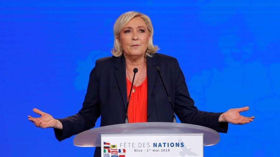 Click to enlarge Marine Le Pen