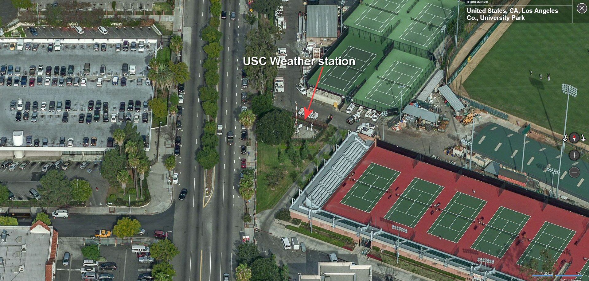 USC weather station