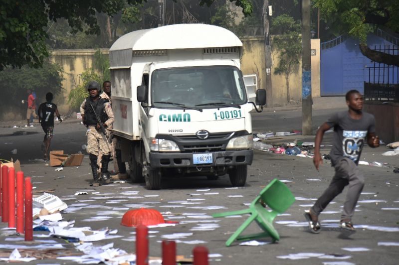 Click to enlarge Haitian Police