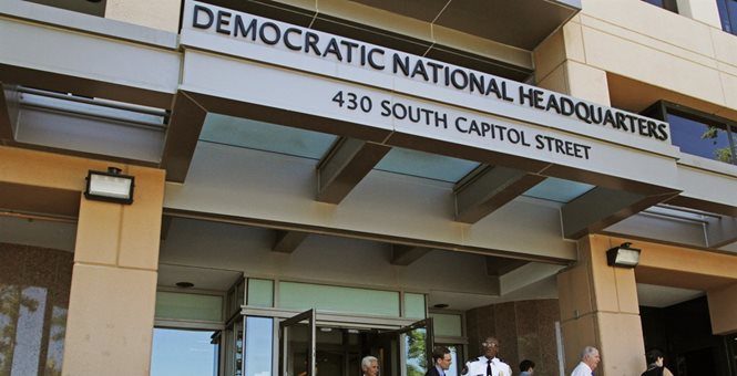 Click to enlarge Democratic Party headquarters office