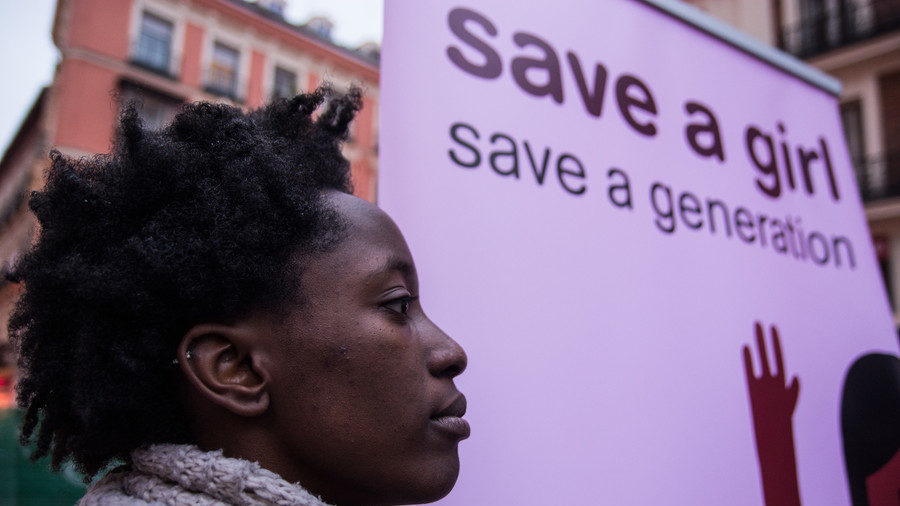 female genital mutilation protest
