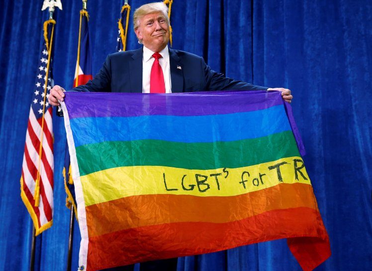 Trump gay LGBT