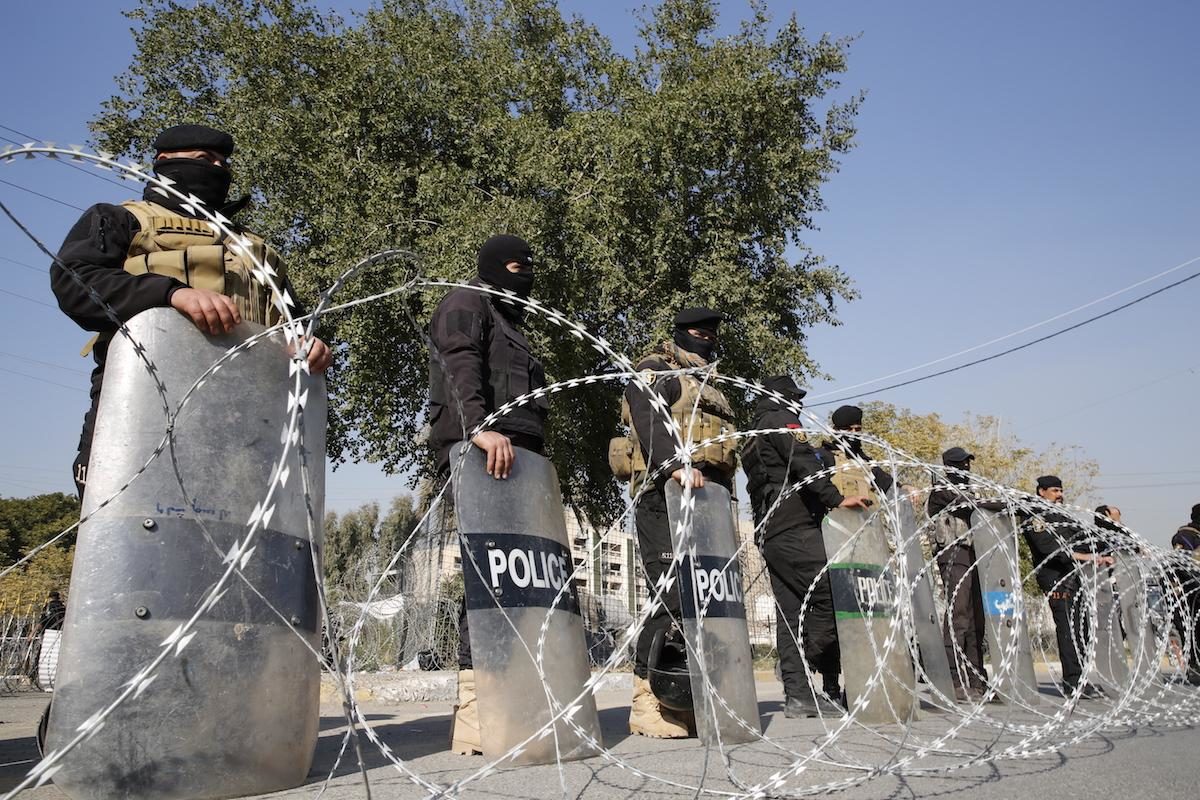 Iraqi police Baghdad