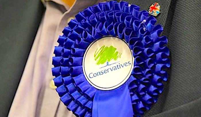 Conservative party rosette