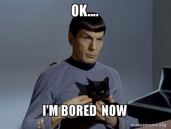 Click to enlarge spock bored