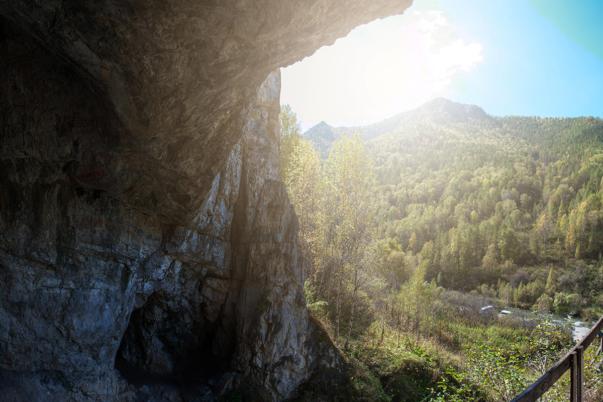 denisova cave altai mountains