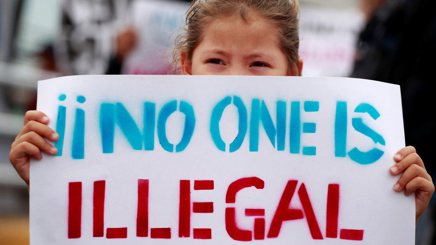 Click to enlarge immigrant protest