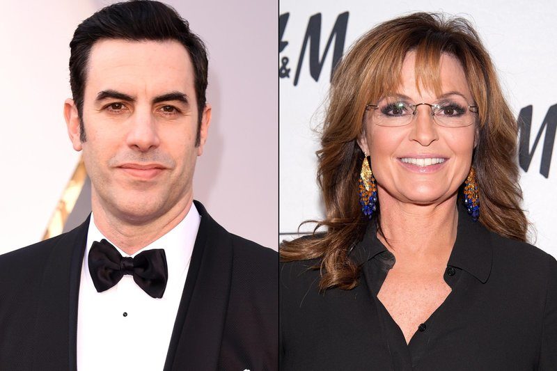 Click to enlarge Sacha Baron Cohen Sarah Palin